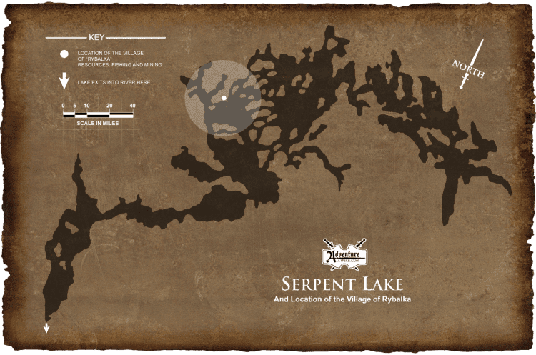 Serpent Lake (click to enlarge)