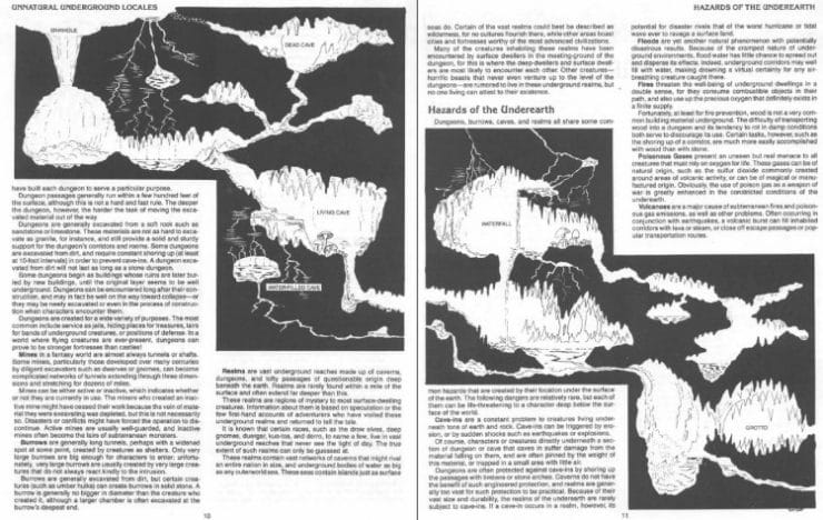 David C Sutherland III Map from Dungeoneer's Survival Guide