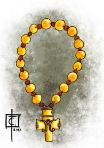 Celurian-Prayer Bead of Saint