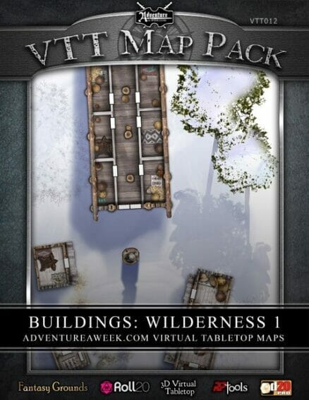 VTT MAP PACK: Buildings - Wilderness 1