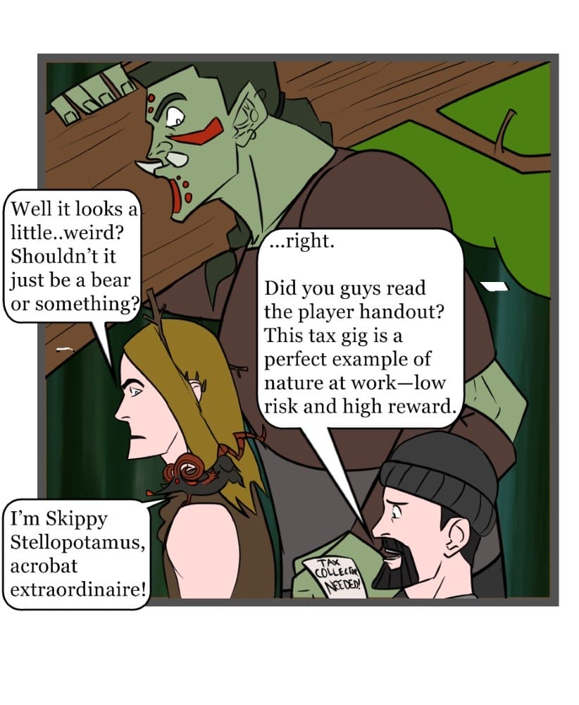Adventurer's Weekly #2 - panel 2