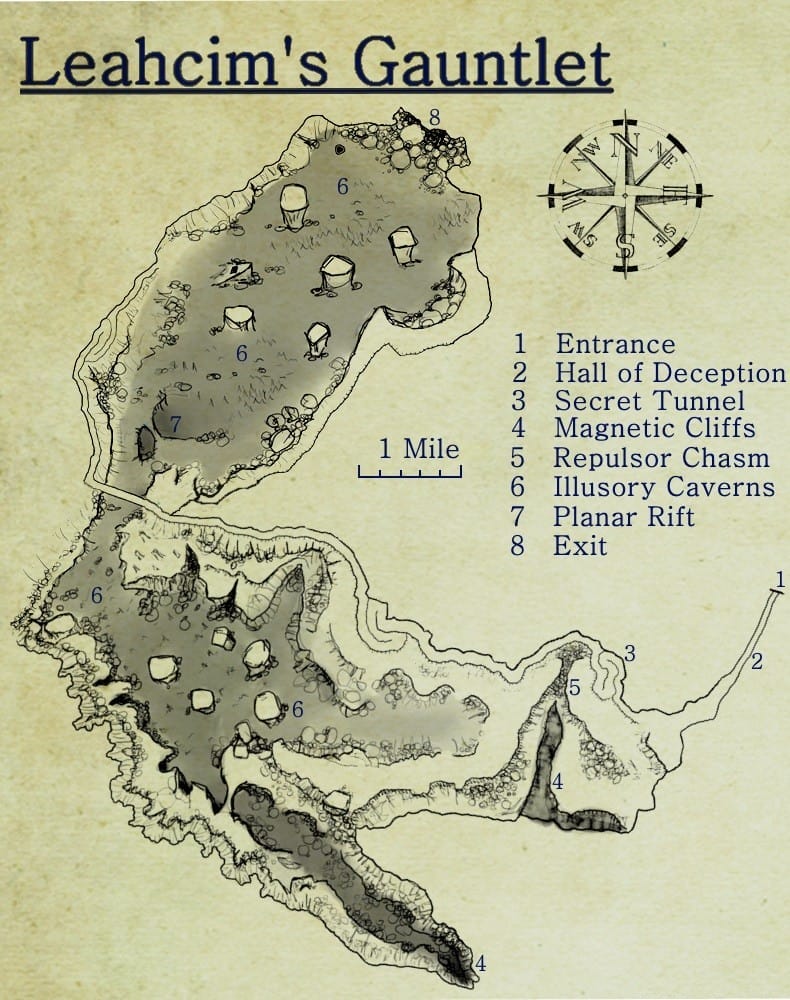 chasm of the abyss map