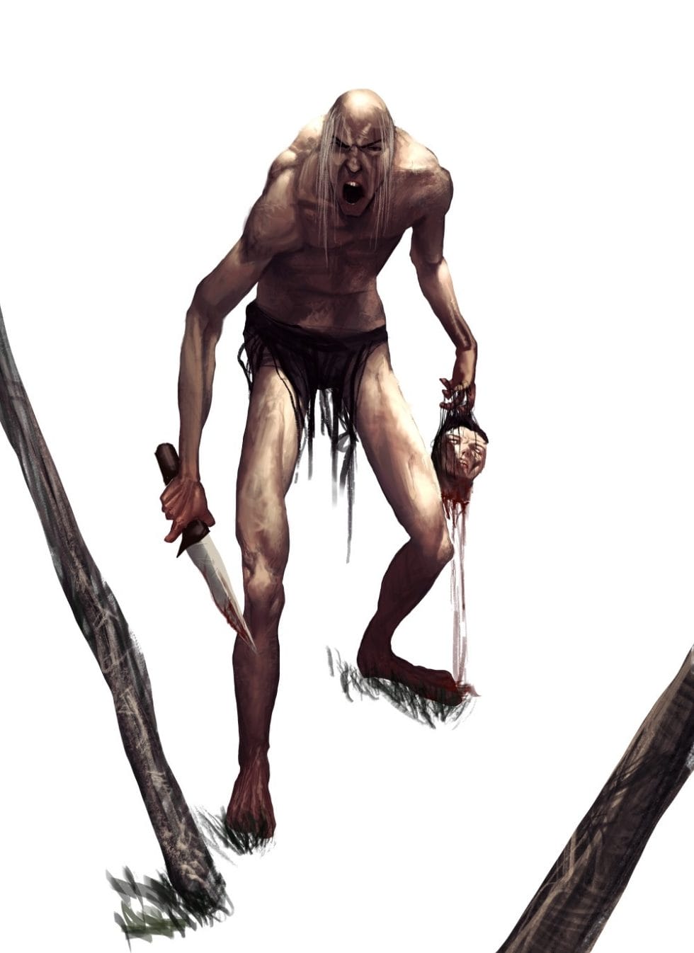 bog troll raider - zombie_ju-ju_creature__vito_rafiie