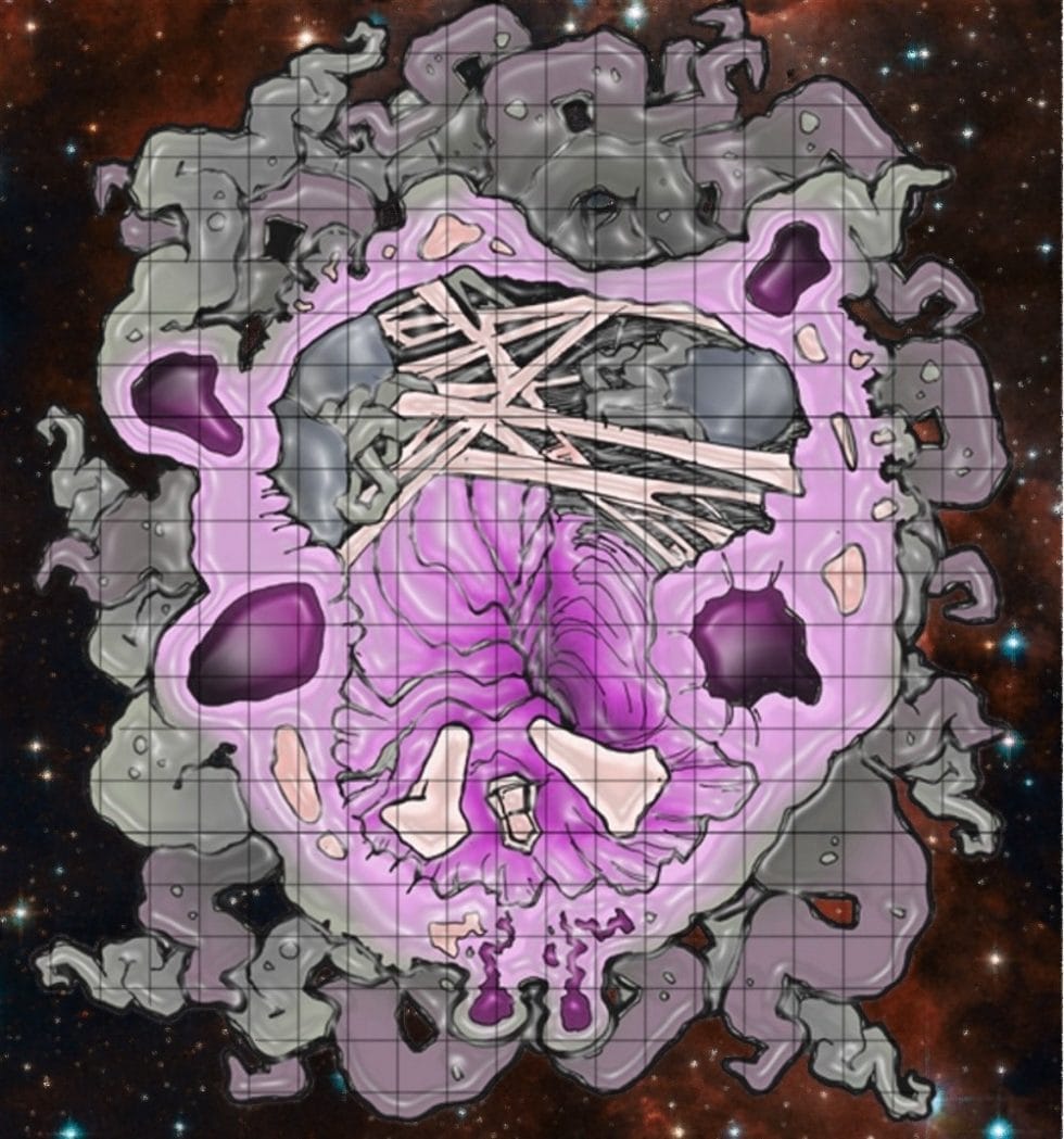 inside the dead god's brain map