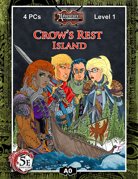 Cover of A0-Crow's Rest Island
