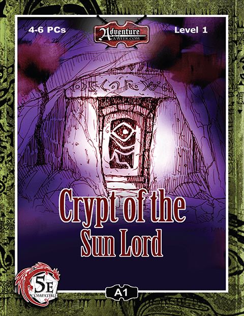 Cover of A1-Crypt of the Sunlord