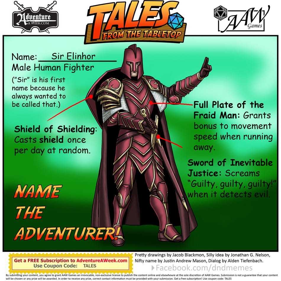 Caption for Tales from the Tabletop #49.