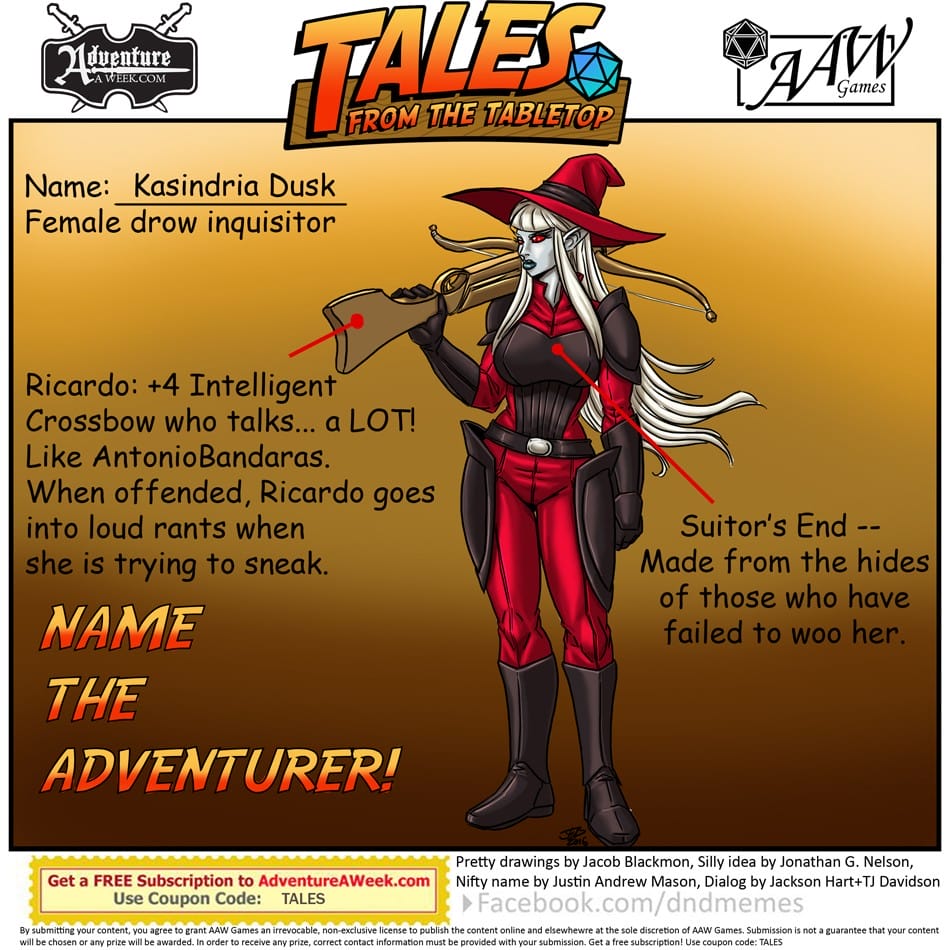 Caption for Tales from the Tabletop #47.