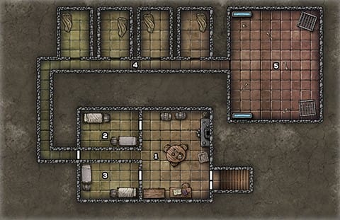 Dungeon Prison & Guard Barracks