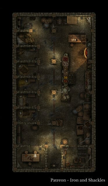 rise of the drow extra city hall basement map