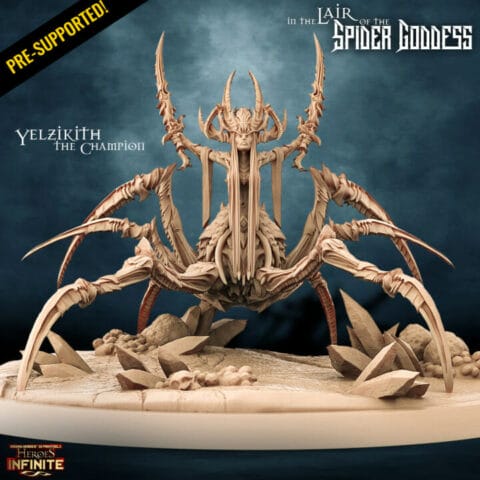 rise of the drow extra 3d spider goddess