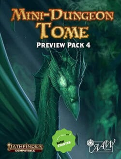 Mini-Dungeon Tome: Preview Pack #4