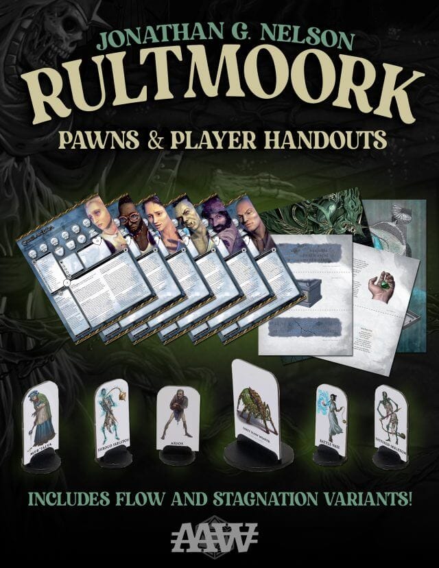 Rultmoork Pawn Set & Player Handouts