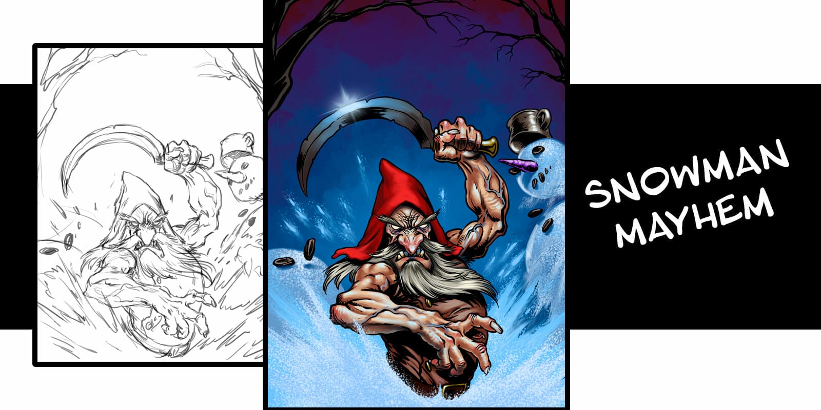 SNOWMAN MAYHEM BLURB