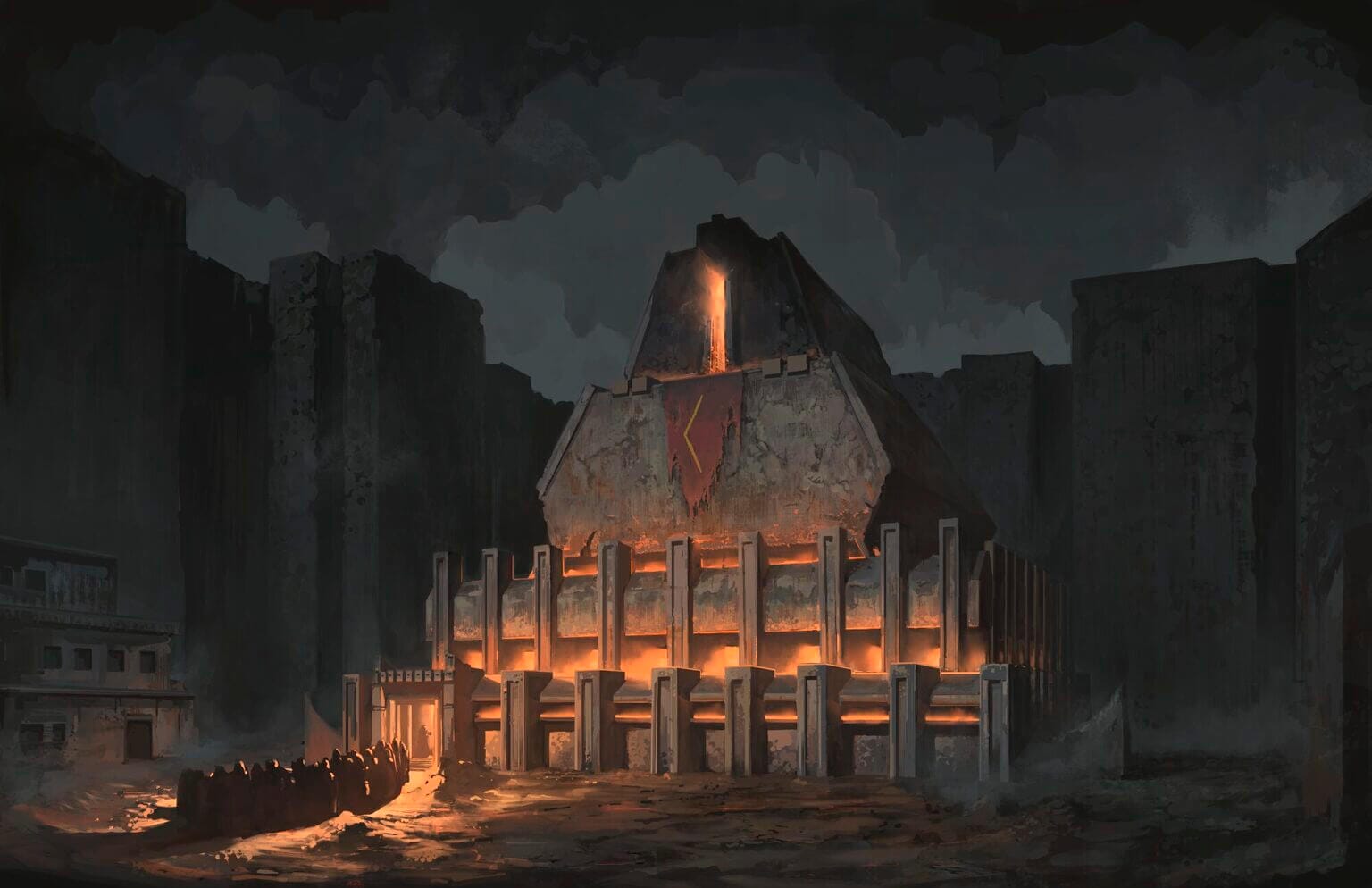 Redemption Forge within Hopeholme where drow must turn over their weapons and artifacts