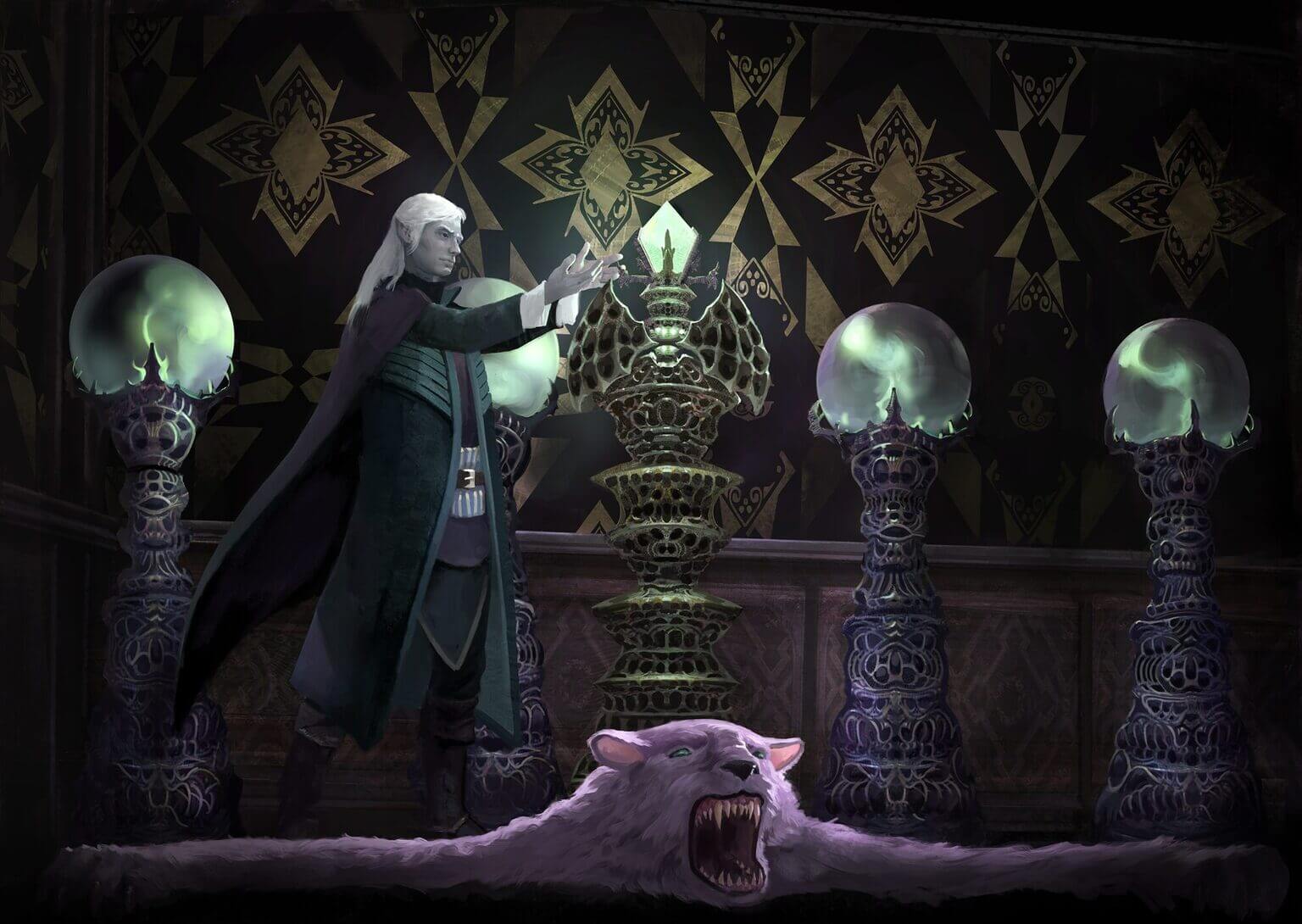 Drow houses hold power in the Underdark